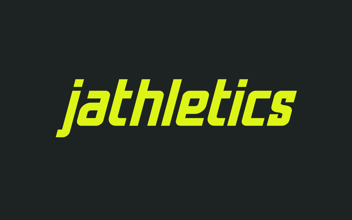 Logo J. Athletics schwarzer Hintergrund