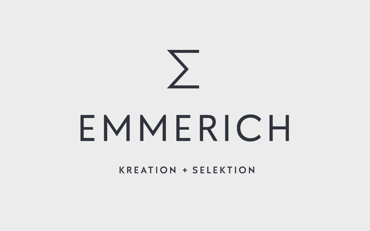 Logo Emmerich Eyewear grauer Hintergrund